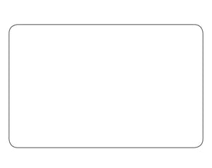 Blank White Labels - 2-3/4"W x 1-3/4"H