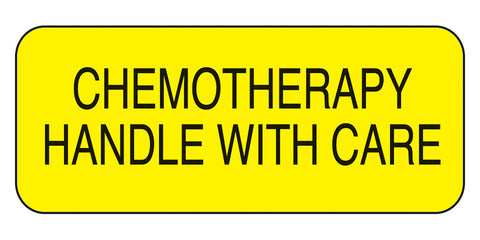Chemotherapy Handle with Care Labels