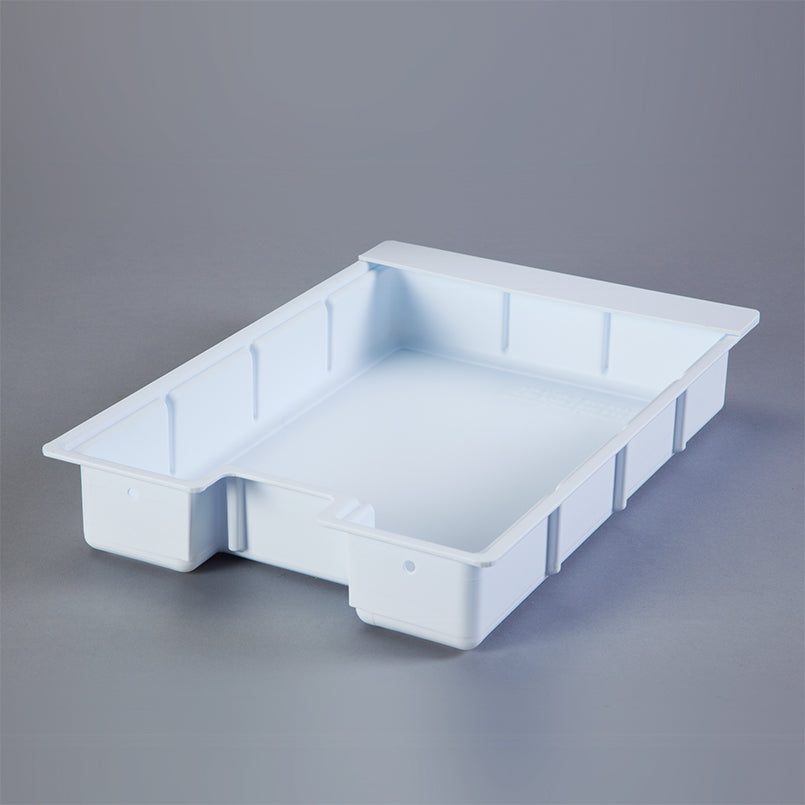 Health Care Logistics Half-Size Crash Cart Box Only for Slide-In Lids