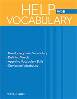Handbook of Exercises for Language Processing HELP  for Vocabulary