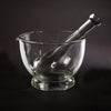 Flint Glass Mortar and Pestle Set, 32 oz