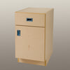 Desk Cabinet with Drawer and Door, Hinged Right - 5142CR