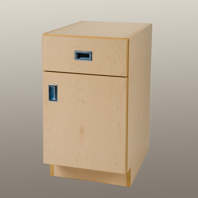 Health Care Logistics Desk Cabinet with Drawer and Door, Hinged Right - 5142EC