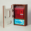 Cabinet for Sharps Container and Gloves - Maple