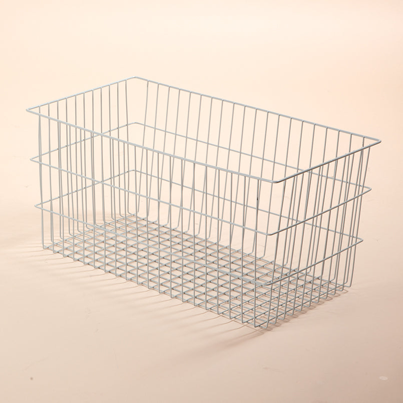 Health Care Logistics Basket For Folding Wire Cart w/ 6" and 12" Baskets, 12 Inch