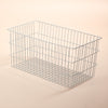Basket For Folding Wire Cart w/ 6" and 12" Baskets, 12 Inch