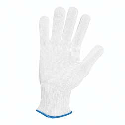 Cut Resistant Glove Liner Spec-Tec™ Powder Free Spectra® Fiber White Large