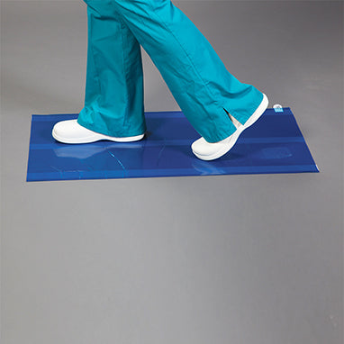 Health Care Logistics Tacky Mats®, 34 x 18, Blue