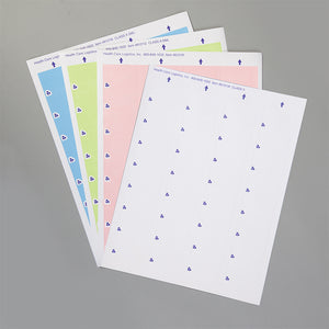 Class A Laser Labels for S, M & L Blisters,Green