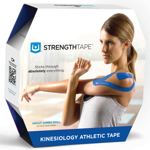 STRENGTHTAPE  Kinesiology Tape (35m Uncut Roll, Royal Blue)