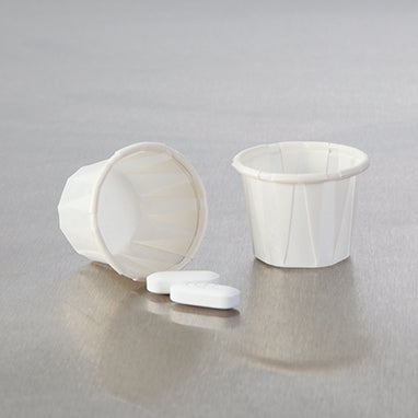Health Care Logistics Paper Souffle Cups, 1/2 oz.