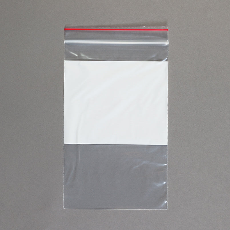 Health Care Logistics Easy-Write Reclosable Bags, Single-Track, 5 x 8