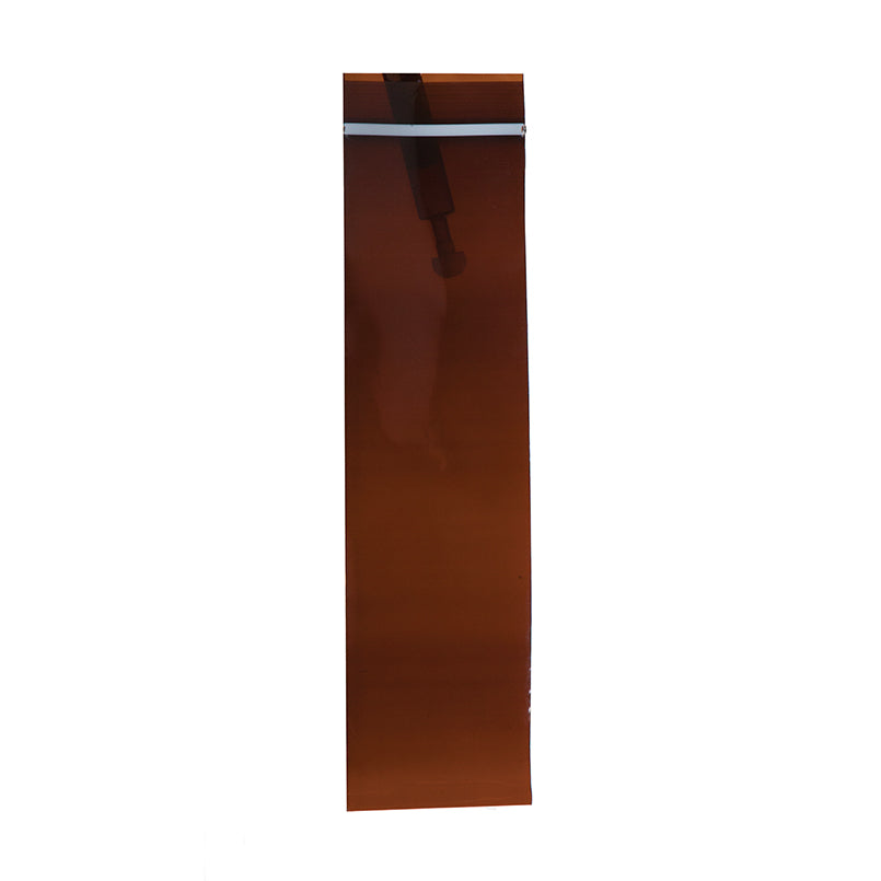 Health Care Logistics UV Protection Zippit Bags, Amber, 2.5 x 9