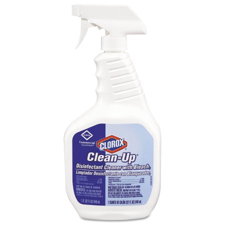 Clorox® Clean-Up® with Bleach Surface Disinfectant Cleaner Liquid 32 oz. Bottle Chlorine Scent NonSterile