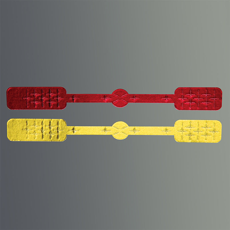 Health Care Logistics Tamper Indicating Syringe Seal, Red