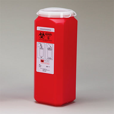 Health Care Logistics Leaktight Sharps Container, 2 Qt
