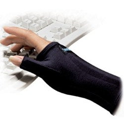 Support Gloves with Thumb Extension IMAK® RSI SmartGlove Fingerless Medium Over-the-Wrist Length Ambidextrous Lycra® / Cotton