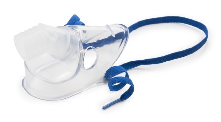 Aerosol Mask McKesson Elongated Style Pediatric Adjustable Head Strap