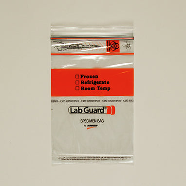 Biohazard Specimen Bags, 6 x 9