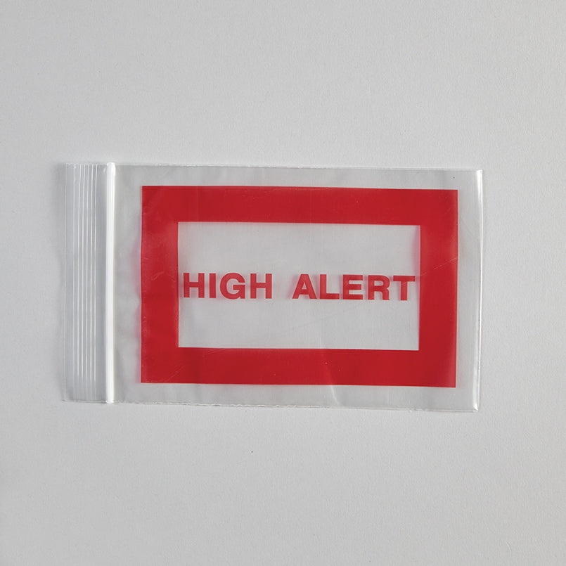 High Alert Bags, 4 x 6