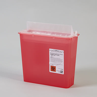 Sharps Containers, 5-Quart, Case