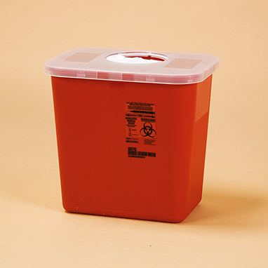Sharps Containers, 2-Gallon, Case