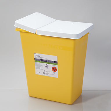 Health Care Logistics ChemoSafety™ Waste Containers, 8-Gallon, Case