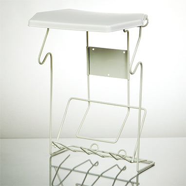 Health Care Logistics Rack and Bag Waste Disposal System, 3-Gallon