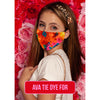 Pol Atteu Ava Designer 90210 Face Mask Tie Dye For Lady Collection
