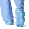 Spunbond Polypropylene Nonskid Shoe Covers, Blue, Size Regular / Large