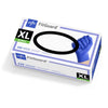 FitGuard Powder-Free Nitrile Exam Gloves with Textured Fingertips, Size XL