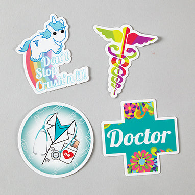 Health Care Logistics Doctor Sticker Pack