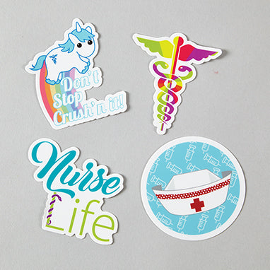 Health Care Logistics Nurse Sticker Pack