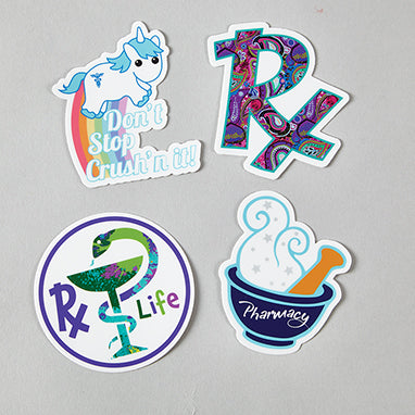 Health Care Logistics Pharmacy Sticker Pack