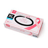 Generation Pink 3G Powder-Free Synthetic Vinyl Exam Gloves, Size XL