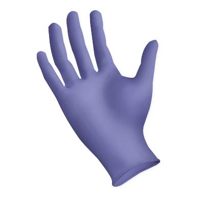 Tender Touch Nonsterile Powder-Free Textured Nitrile Exam Gloves, Size S