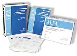 ALFA: Assessment of Language-Related Functional Activities