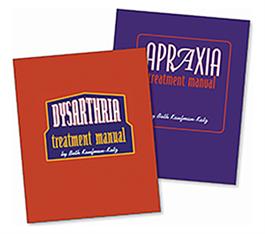 Apraxia and Dysarthria Treatment Manuals COMBO