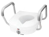 Carex E-Z Lock Raised Toilet Seat w/ Armrests - FGB311C0 0000