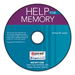 Handbook of Exercises for Language Processing HELP  for Memory on CD