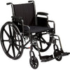 K3 Wheelchair 20" x 16" removable desk-length arms