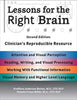 Lessons for the Right Brain Second Edition: Clinician's