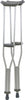 Viverity Aluminum Underarm Crutch (Junior, 4' 6" - 5' 2")