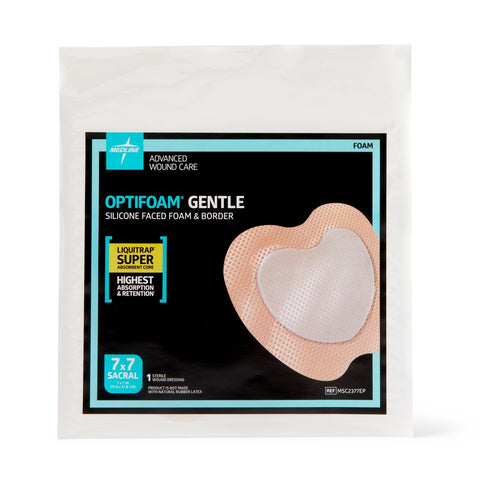 Optifoam Gentle Silicone-Faced Foam and Border with Liquitrap MSC2377EPH
