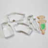 Nurse Grad Cookie Cutter Set, Set of 4